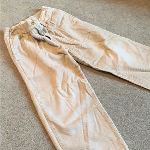 Boys Tan cords size 6